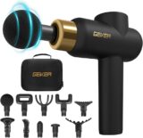 50% OFF GEKER Massage Gun Deep Tissue Massager Gun, Upgrade Percussion Muscle Massage Gun