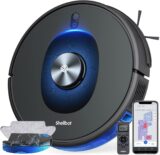 58% OFF Shellbot Robot Vacuum Cleaner, LiDAR Navigation 4000Pa Robotic Vacuum and Mop