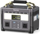 58% OFF HSECPTOW Portable Power Station, 300Wh Battery Backup w/ 2 x 600W (Peak 1200W)