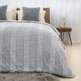 70% OFF Cozy Bliss Grid Sherpa Blanket, Double Sided Fuzzy Soft Fleece Throw Blanket