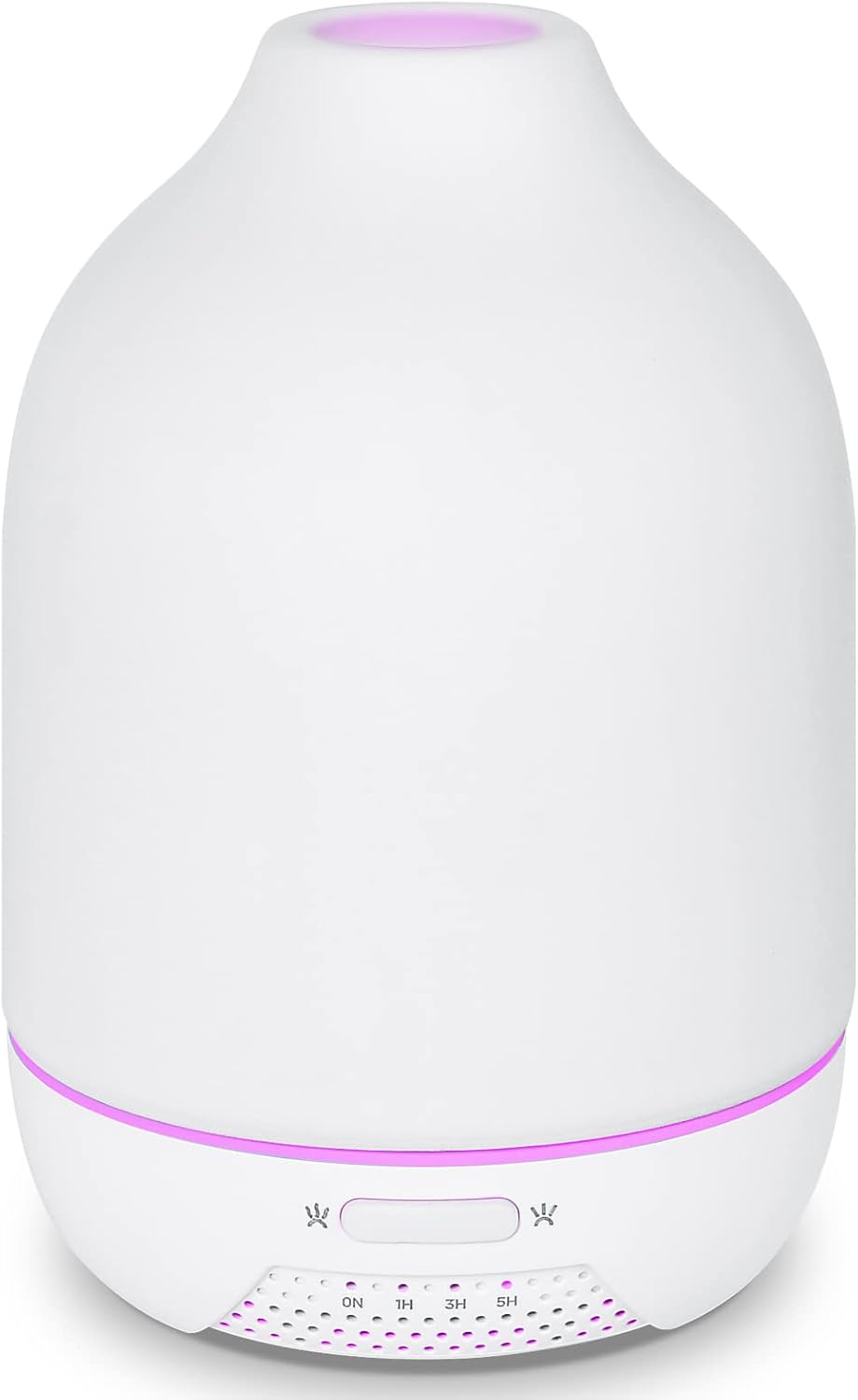 50% OFF Essential Oil Diffuser Aromatherapy Humidifier – 150ML Rubber Ceramic Defusers Aromatherapy Vaporizer