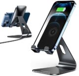 50% OFF THREEKEY Qi Certificated 10W Wireless Charger Stand,Adjustable Wireless Charging