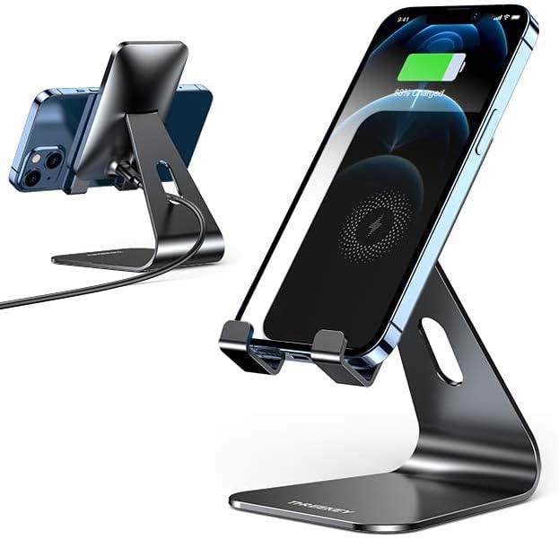50% OFF THREEKEY Qi Certificated 10W Wireless Charger Stand,Adjustable Wireless Charging