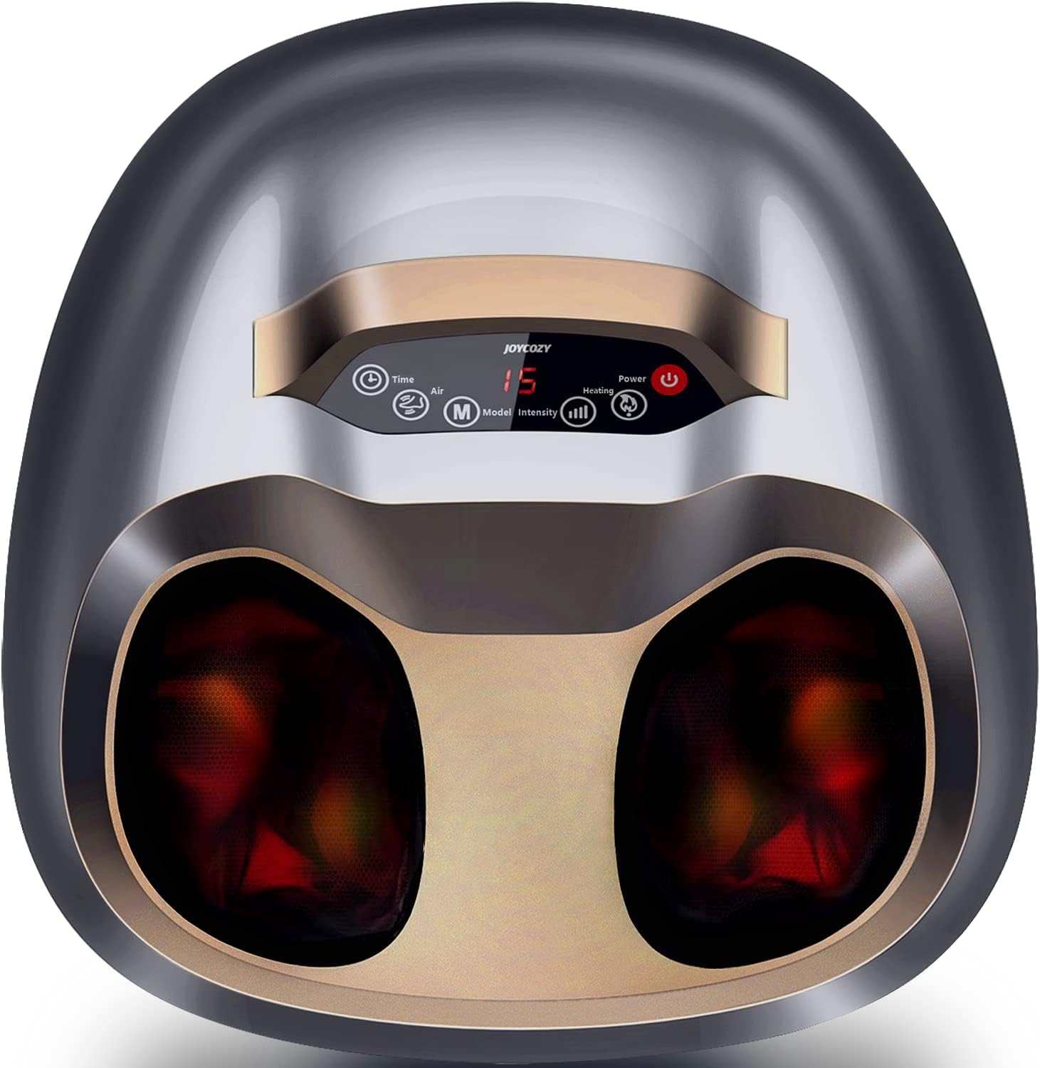 JOYCOZY Foot Massager Machine with Heat, Gifts for Men and Women, Shiatsu Deep Kneading