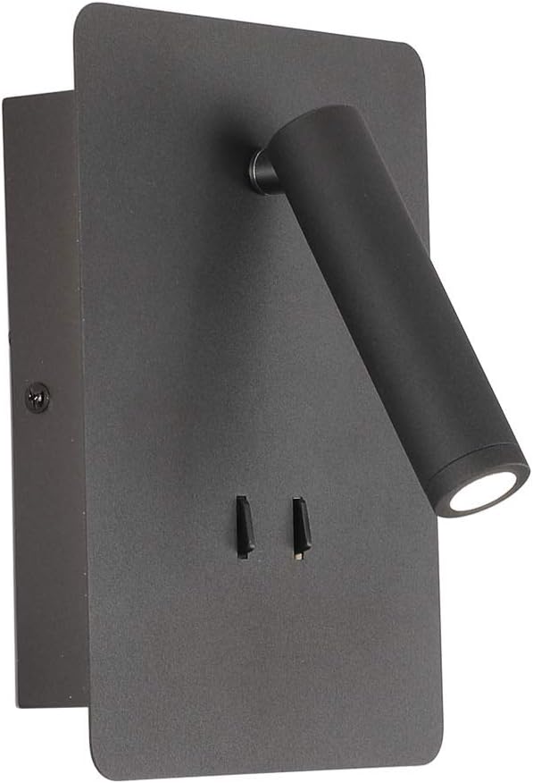 55% OFF Joossnwell Wall Sconces with Spotlight as Bedside Reading Light, 10W LED Wall Mount Light