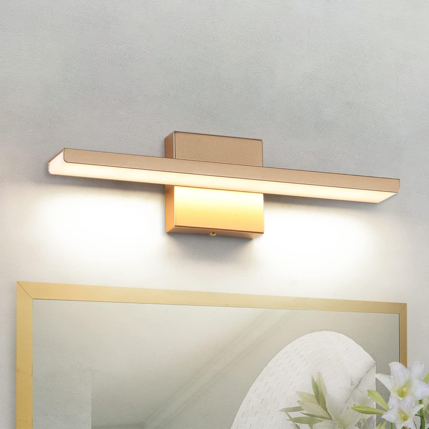55% OFF Bathroom Lights Over Mirror Modern Vanity Lighting Fixtures Gold Sconce