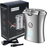 50% OFF Wiasihsy Electric Razor for Men, Men’s Travel Shaver, Dry and Wet Dual -Use Beard Trimmer for Men