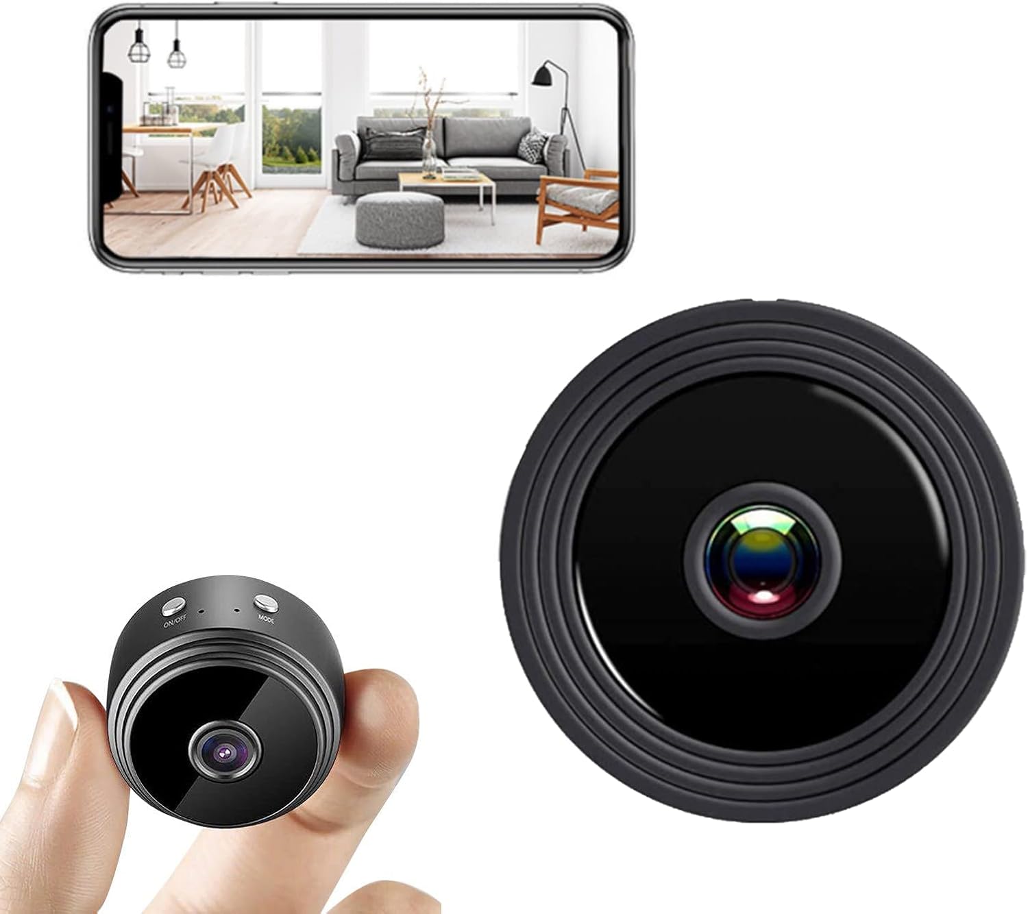 80% OFF Leutsin Mini Camera WiFi Wireless Hidden Camera Home Security Surveillance Video Recorder