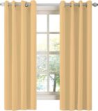 50% OFF LA PALMA Thermal Insulated Blackout Darkening Grommet Living Room Curtains Window Drapes