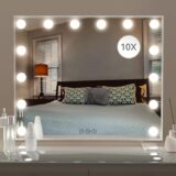 50% OFF POPLIZZ Hollywood Vanity Mirror with Lights for Makeup Desk
