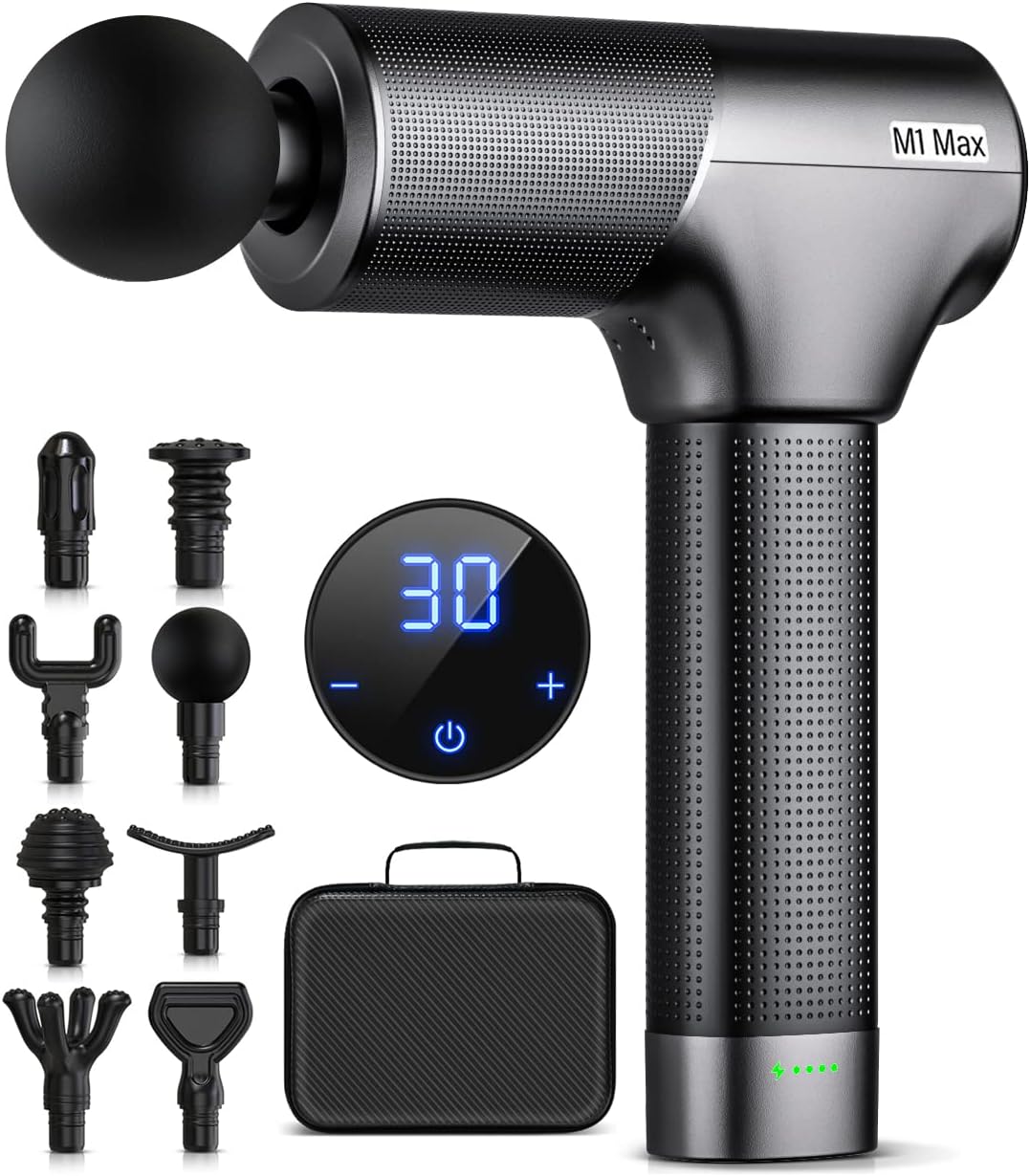 60% OFF Massage Gun Deep Tissue Massager-Muscle Massage Gun for Athletes