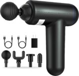 50% OFF Deep Tissue Percussion Muscle Massage Gun, USB Rechargeable Handheld Electric Massager