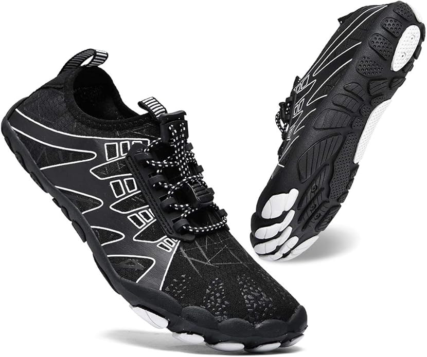 50% OFF Mens Womens Water Shoes Lightweight Quick Dry Barefoot for Swim Diving Surf Aqua Socks