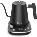 58% OFF Nicebay Electric Gooseneck Kettle, Electric Kettle with Heating Base with Buttons