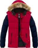 50% OFF Wantdo Men’s Winter Puffer Jacket Thicken Winter Coat Warm Padded Jacket with Hood