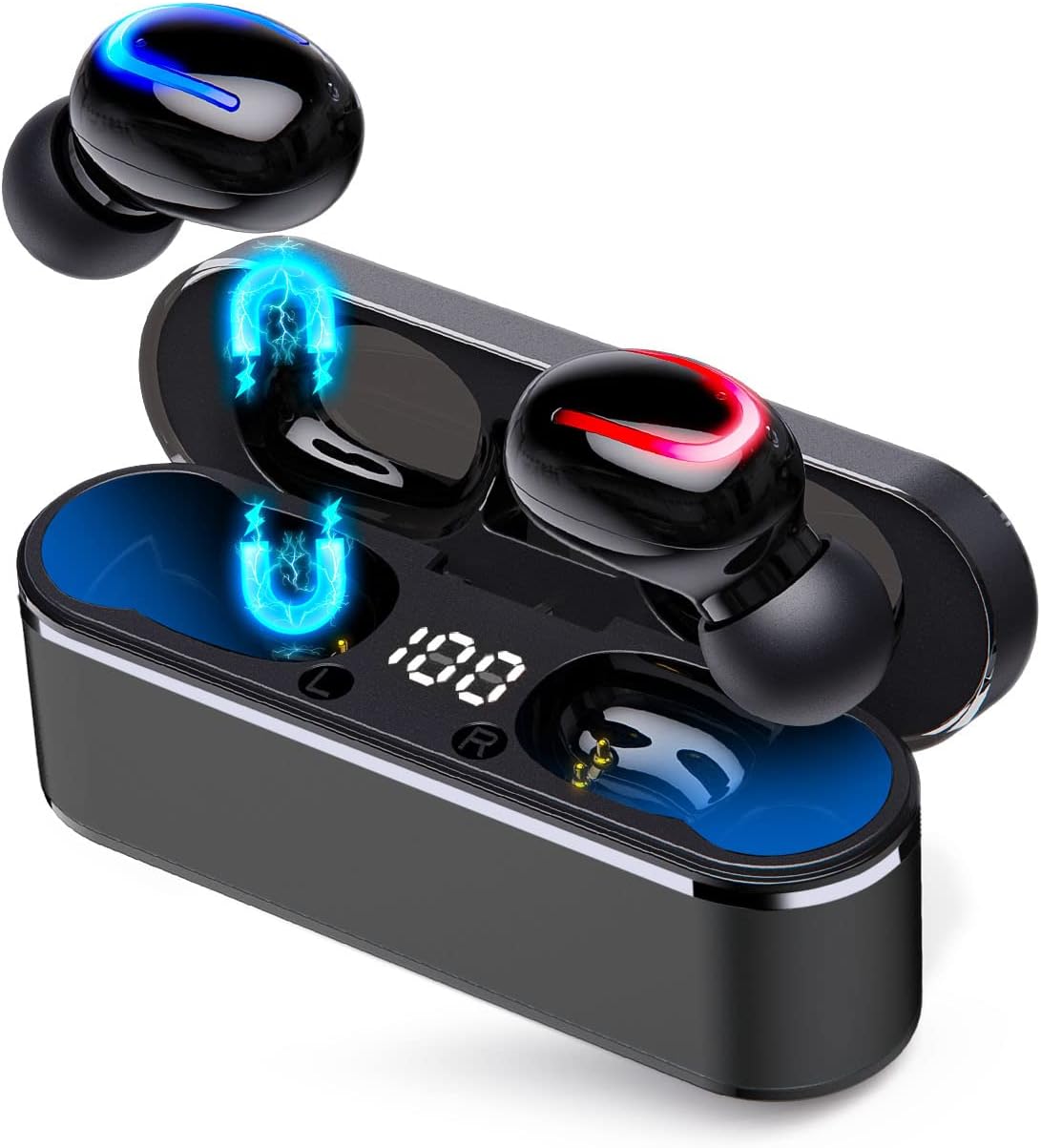 88% OFF Mini Wireless Earbuds Bluetooth 5.3 in Ear Light-Weight Headphones Built-in Microphone