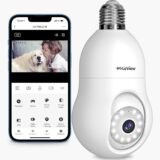 50% OFF LaView 4MP Bulb Security Camera 2.4GHz,360° 2K Security Cameras Wireless Outdoor Indoor