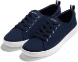 50% OFF NACARAT Women’s Casual Sneakers for Women Canvas lace-up Sneakers Low-top