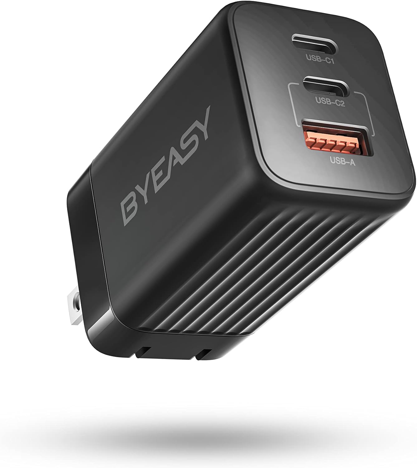 50% OFF BYEASY 65W GaN USB C Charger, 3-Port PD PPS Fast Charger, USB C Wall Charger Power Adapter