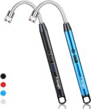 55% OFF Aneagle Candle Lighter Rechargeable 2 Packs Electric Arc Lighter for Candles with Led Battery