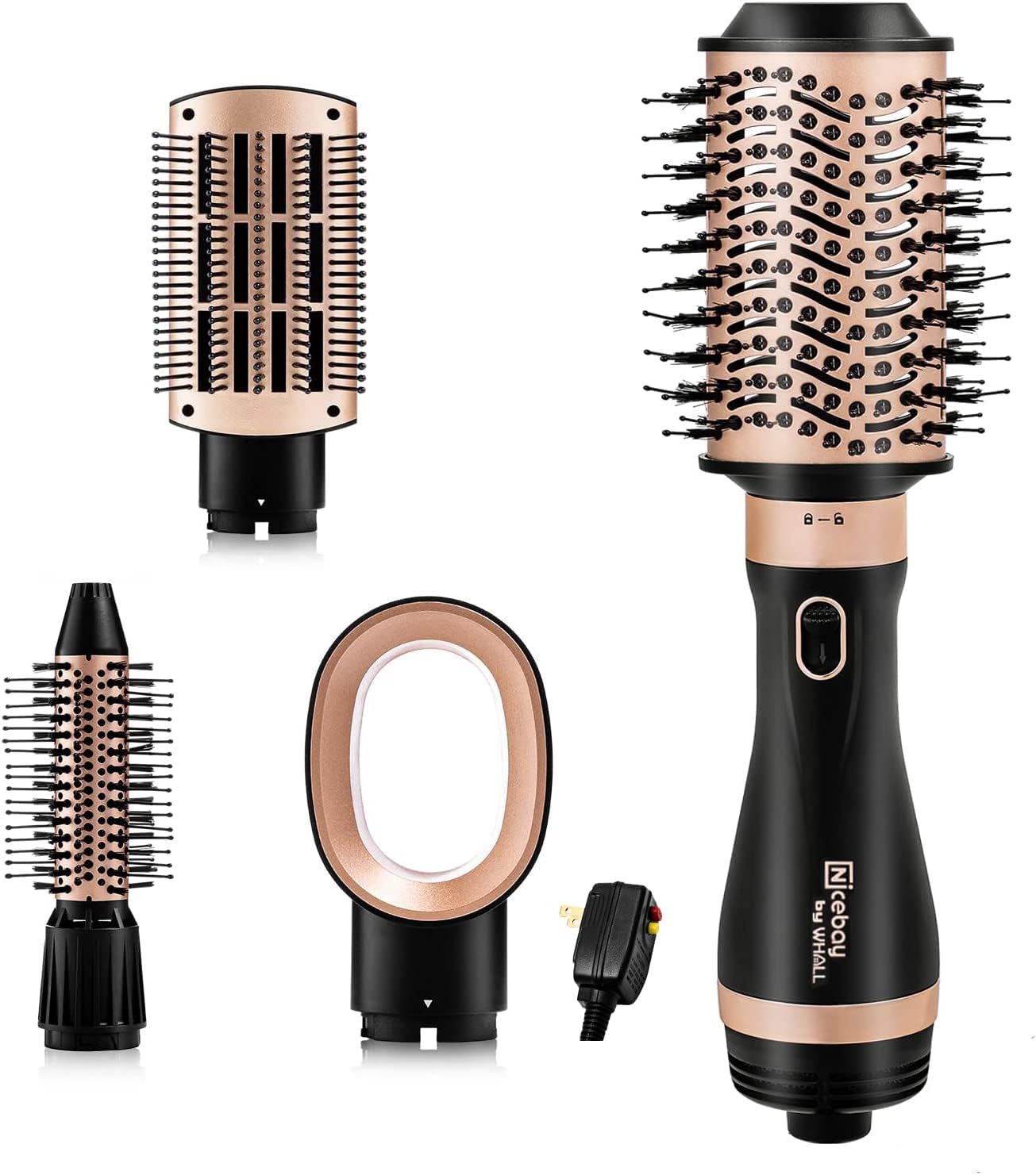 71% OFF Nicebay Hot Air Bursh,One Step Hair Dryer Brush Blow Dryer Brush,Hot Tools Blow Dryer Brush