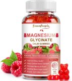 55% OFF  Magnesium Glycinate Gummies 400mg with L-Threonate 200mg – Sugar Free Magnesium Potassium Supplement