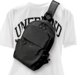 50% OFF CANTLOR Men Small Sling Bag Crossbody Backpack Travel Daypacks Chest Pack Lightweight