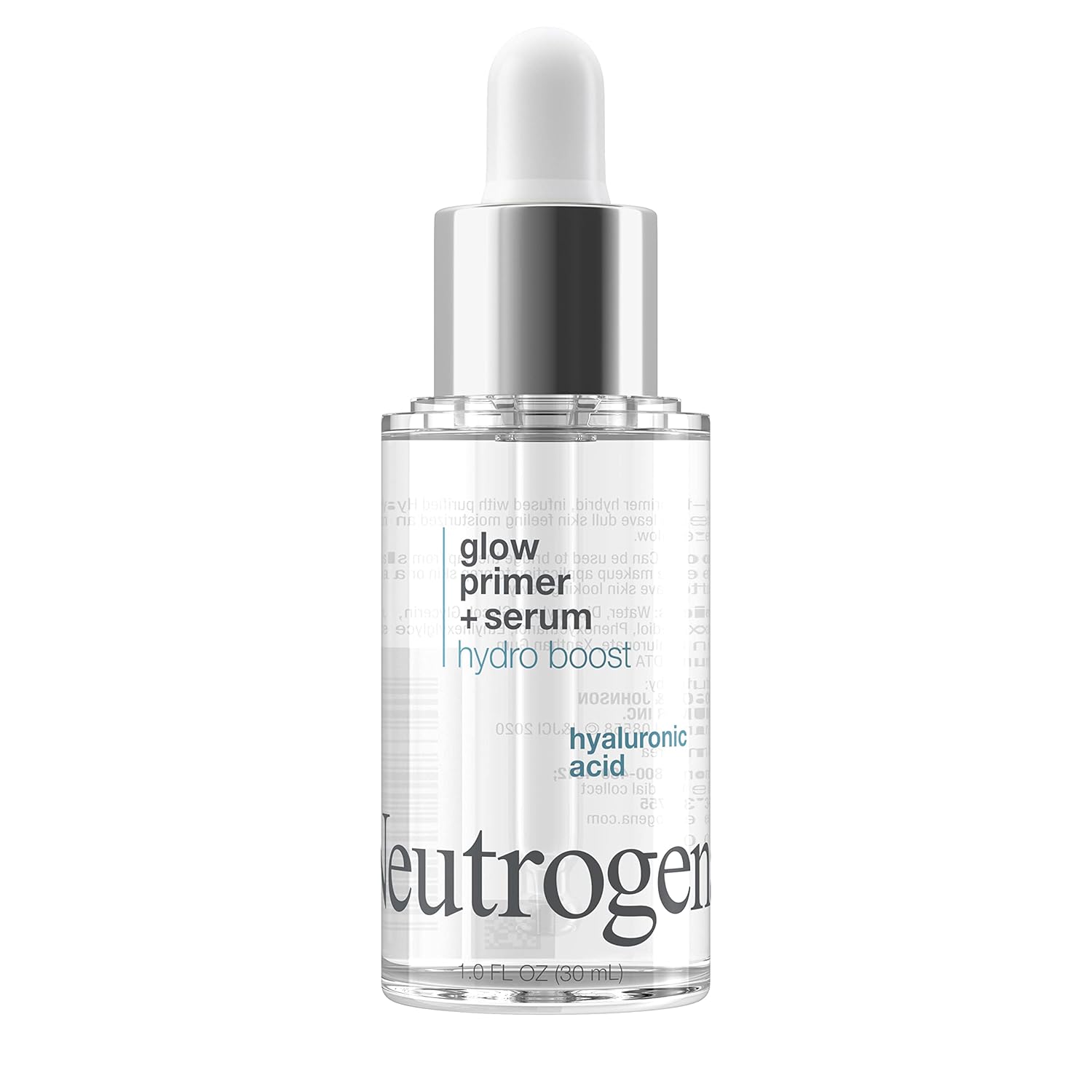 Save .07 (20%) Neutrogena Hydro Boost Glow Booster Primer & Serum, Hydrating & Moisturizing Face Serum
