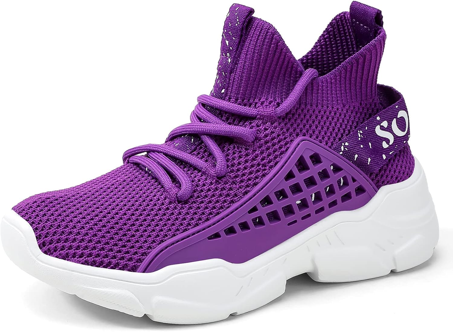 50% OFF BEYTWO Kids Sneakers Running Shoes Boys Girls Fashion Walking Shoes Breathable Slip-on Sports