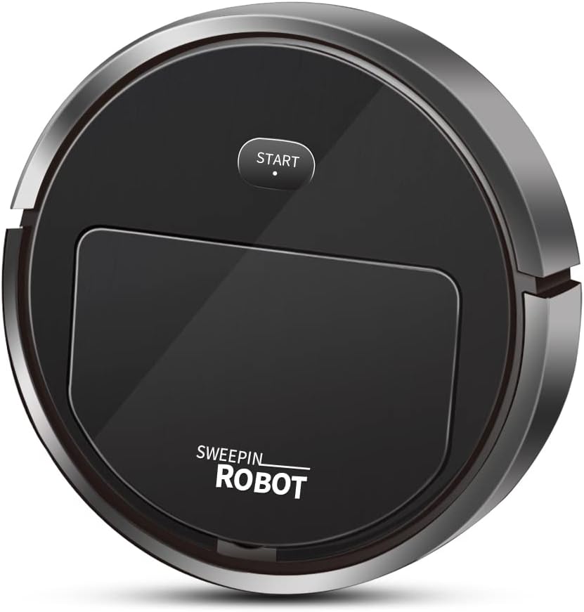 80% OFF Robot Vacuum Cleaner,Sweeping Robot,Ultra Slim Quiet,1800pa Super-Strong Suction,Cleans Hard Floors