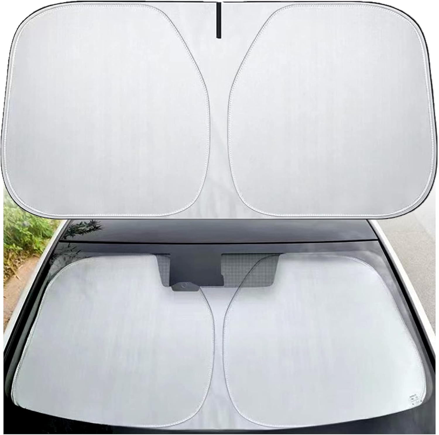 80% OFF Sun Shade for Car Window, Car Shades for Front Windows, Car Windshield Sun Shade