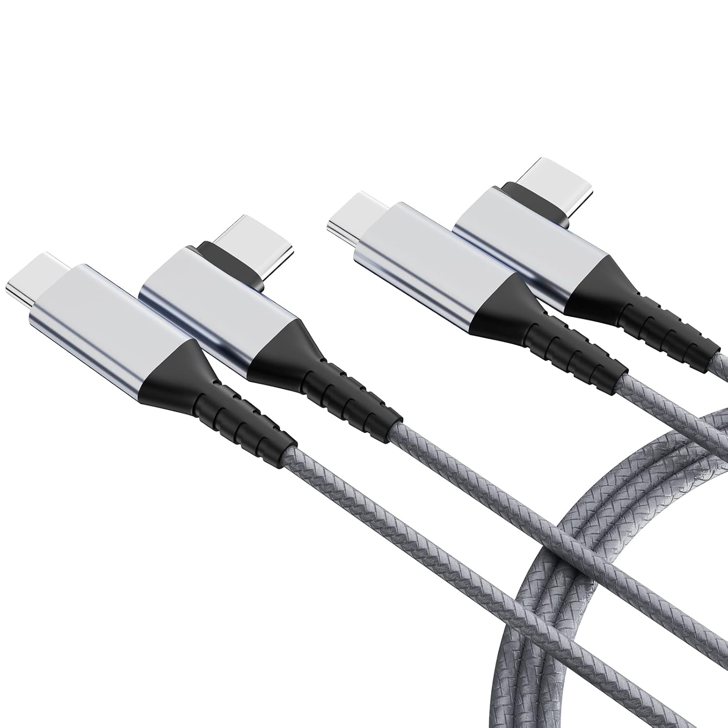 50% OFF USB Type C to Type C Cable,6.6 ft Galaxy S23/23 Plus/23 Ultra Fast Charging Right Angle Type C Cable