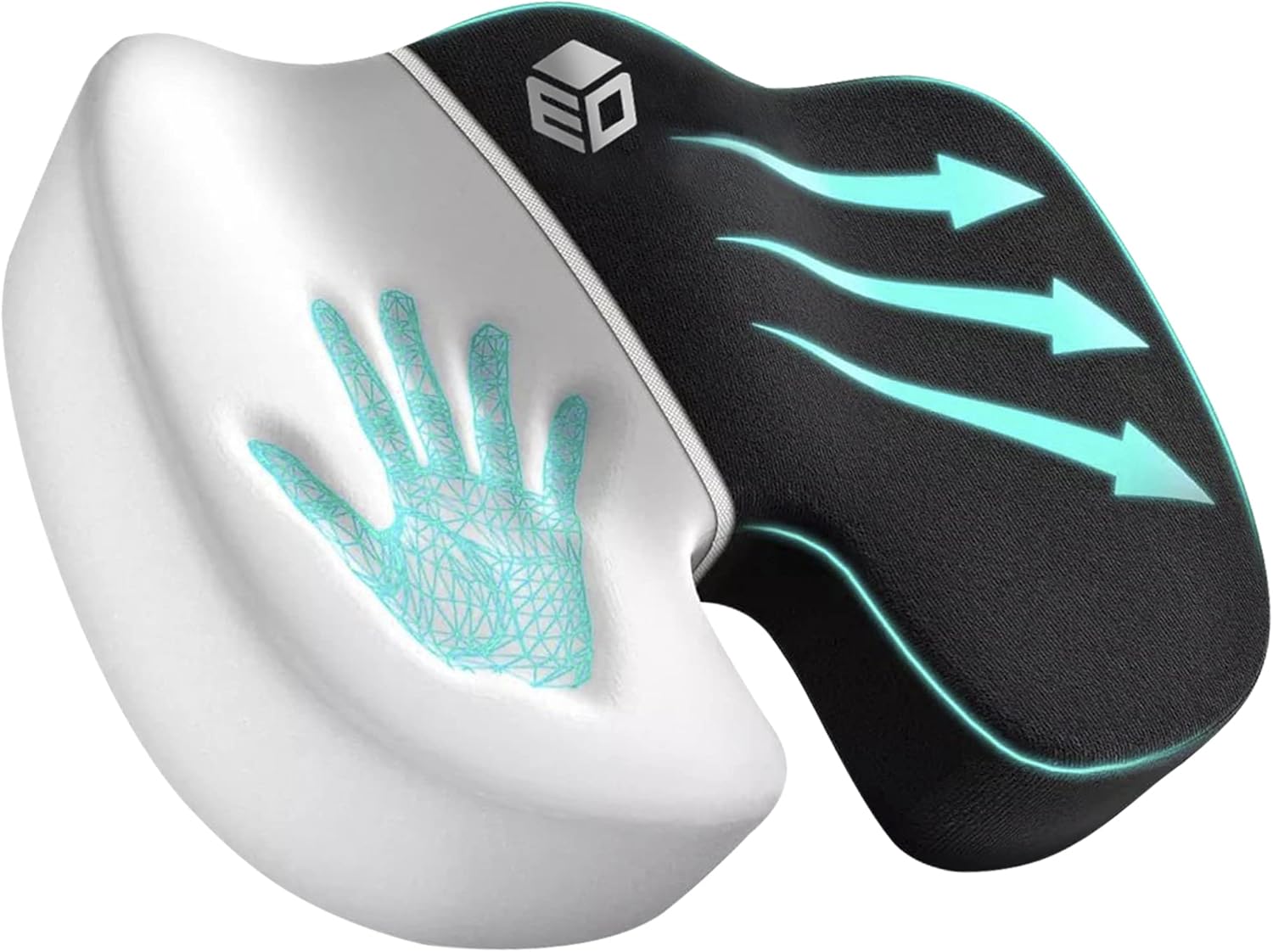 50% OFF EpicDev Comfort Seat Cushion for Tailbone Pain Relief – Non-Slip Ergonomic Cold Gel and Memory Foam