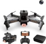 90% OFF Mini Drone With Dual 1080P HD FPV Camera Remote Control Toys for Boys Girls With Altitude Hold