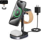 50%OFF 3 in 1 Charging Station, Charger Stand for Mag-Safe’s Function