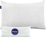 50%OFF DONAMA Adjustable Bed Pillows for Sleeping, Shredded Memory Foam Pillows with 200g Extra Filling