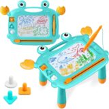 50%OFF Toddler Toys 2-3, Crab Magnetic Drawing Board Toys for 1 Year Old, 1 2 3 Year Old Boy Girls