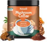 50%OFF Mushroom Coffee Decaf, Advanced 13 in 1 Mushroom Powder with Lions Mane, Cordyceps