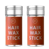 50%OFF JCL Hair Wax Stick, 2PCS Non-Greasy Pomade Stick for Slick Back