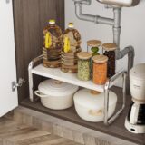 50%OFF Iron spice rack, kitchen spice storage rack, seasoning bottle rack, kitchen storage rack